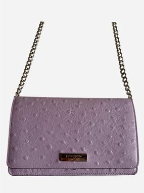 Kate Spade Alexander Avenue Isabeli ostrich embossed Crossbody